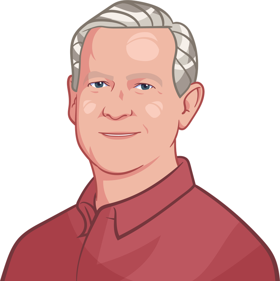 Account executive, drawn by hand